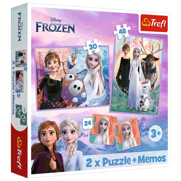 Puzzle Trefl Princesses in their land / Numărul de piese: 78 photo 1