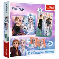 Puzzle Trefl Princesses in their land / Numărul de piese: 78