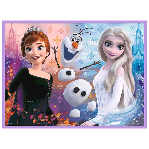 Puzzle Trefl Princesses in their land / Numărul de piese: 78 photo 2