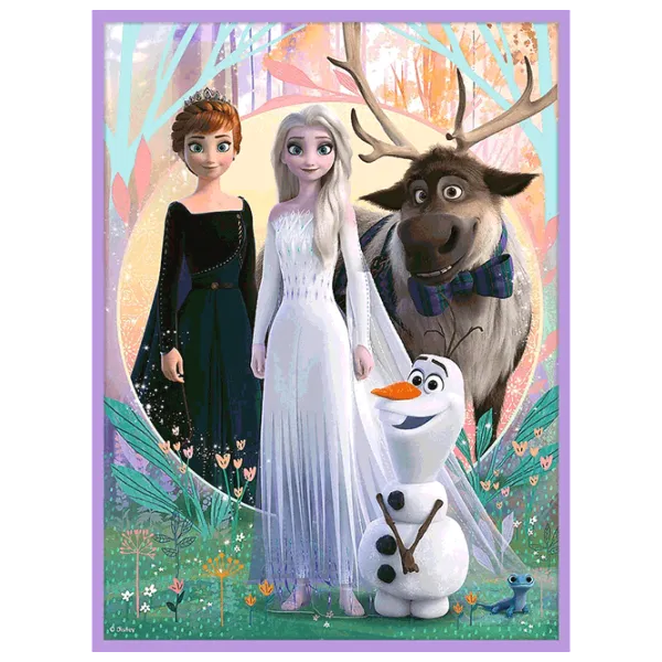 Puzzle Trefl Princesses in their land / Numărul de piese: 78 photo 3