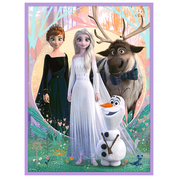 Puzzle Trefl Princesses in their land / Numărul de piese: 78 photo 3