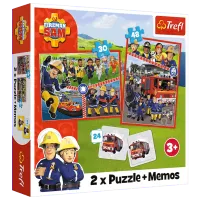 Puzzle Trefl Fireman Sam's team / Количество деталей: 78