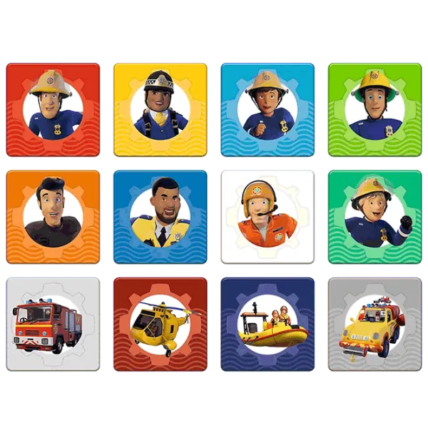 Puzzle Trefl Fireman Sam's team / Количество деталей: 78 photo 4