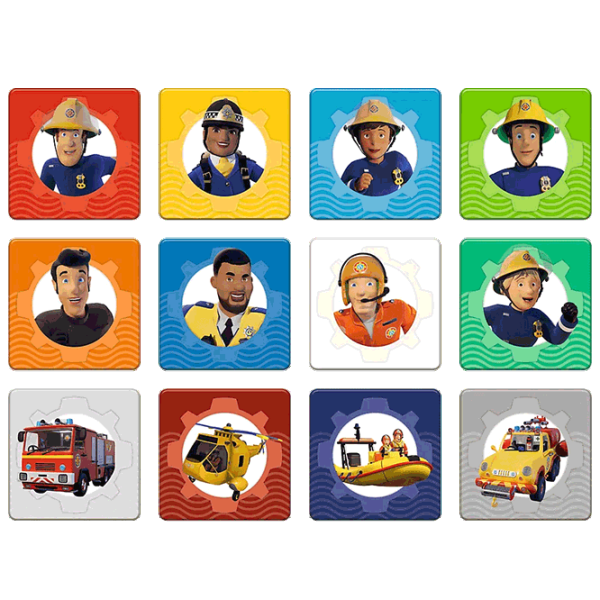 Puzzle Trefl Fireman Sam's team / Количество деталей: 78 photo 4
