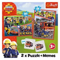 Puzzle Trefl Fireman Sam's team / Numărul de piese: 78 photo 5