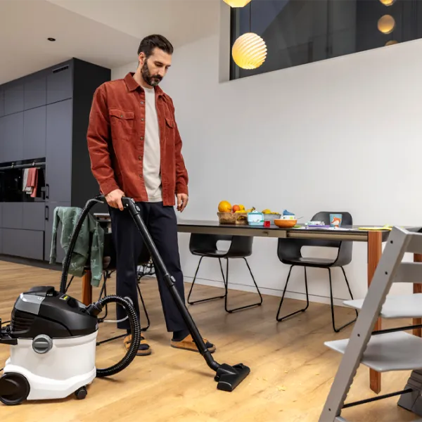 Моющий пылесос KARCHER SE5 1000 Вт / Черный Белый photo 8