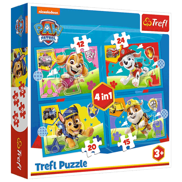 Puzzle Trefl Running Pupies 3+/ Numărul de piese: 71 photo 1 Puzzle Trefl Running Pupies 3+/ Numărul de piese: 71 photo 1