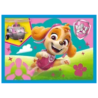Puzzle Trefl Running Pupies 3+/ Numărul de piese: 71 photo 4