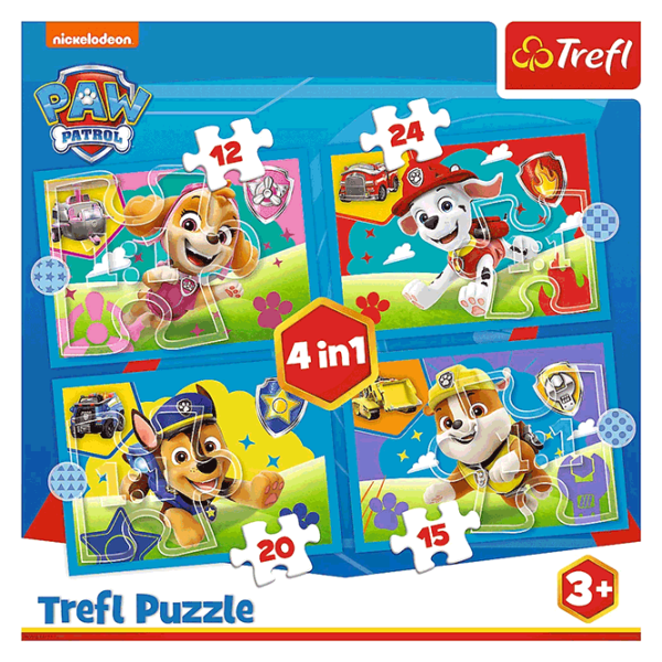 Puzzle Trefl Running Pupies 3+/ Numărul de piese: 71 photo 6 Puzzle Trefl Running Pupies 3+/ Numărul de piese: 71 photo 6