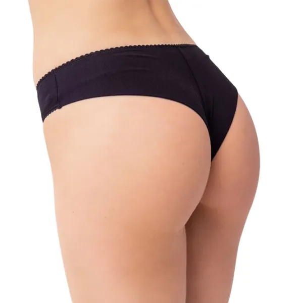 Chiloți pentru femei Fantasy 1026 L / Black / Braziliano photo 3