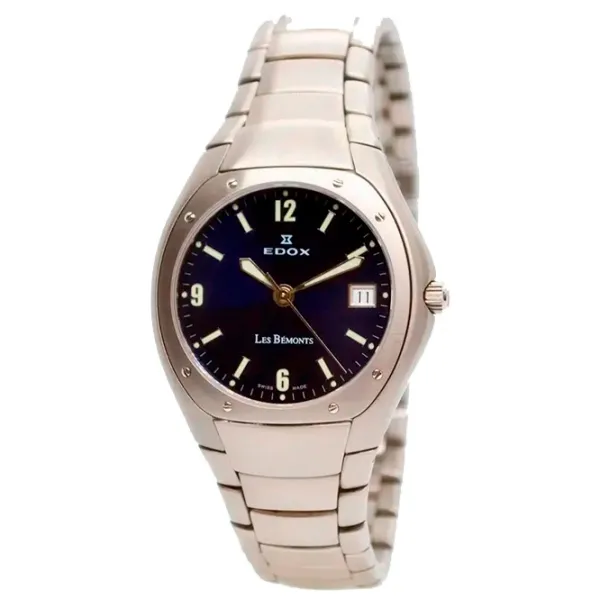 Ceas de mână pentru femei Edox 70115-3B-GIN Cuarț / 36 mm photo 1