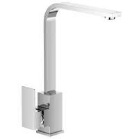 Baterie pentru bucătărie Volle Pardo Mono comandă / Pivotantă / Alamă / Inox