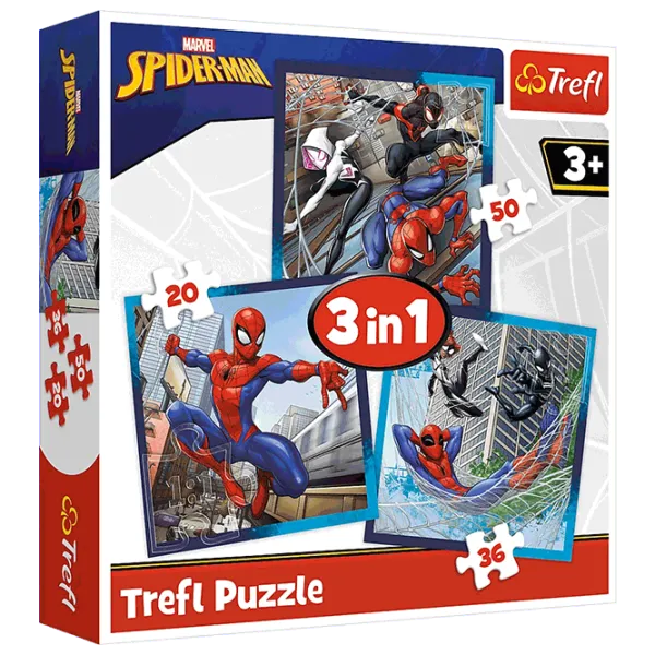 Puzzle Trefl Spider friends 3+/ Numărul de piese: 106 photo 1 Puzzle Trefl Spider friends 3+/ Numărul de piese: 106 photo 1