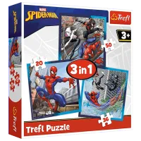 Puzzle Trefl Spider friends 3+/ Numărul de piese: 106