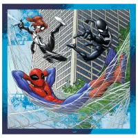 Puzzle Trefl Spider friends 3+/ Numărul de piese: 106 photo 4