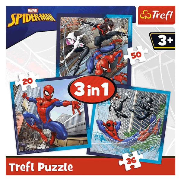 Puzzle Trefl Spider friends 3+/ Numărul de piese: 106 photo 5 Puzzle Trefl Spider friends 3+/ Numărul de piese: 106 photo 5