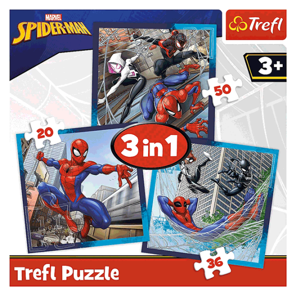 Puzzle Trefl Spider friends 3+/ Numărul de piese: 106 photo 5 Puzzle Trefl Spider friends 3+/ Numărul de piese: 106 photo 5