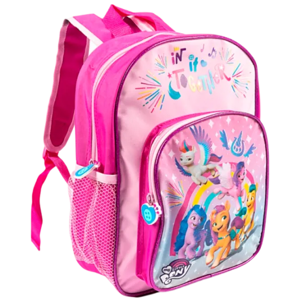 Ghiozdan pentru copii Total Office Mlp12201  / White Pink /  photo 1 Ghiozdan pentru copii Total Office Mlp12201  / White Pink /  photo 1