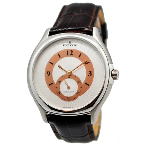 Ceas de mână pentru bărbați Edox 72009-3-ABR Mecanic / 39 mm photo 1