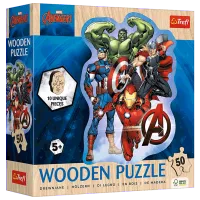 Puzzle Trefl Avenger's adventures / Количество деталей: 50