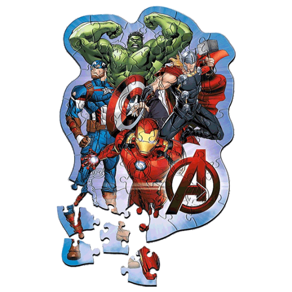 Puzzle Trefl Avenger's adventures / Numărul de piese: 50 photo 3