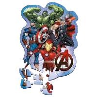 Puzzle Trefl Avenger's adventures / Numărul de piese: 50 photo 3