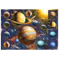 Puzzle Trefl Solar System 12+/ Numărul de piese: 1040 photo 2