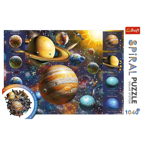 Puzzle Trefl Solar System 12+/ Numărul de piese: 1040 photo 3 Puzzle Trefl Solar System 12+/ Numărul de piese: 1040 photo 3