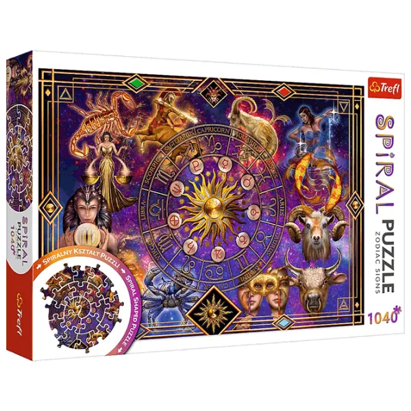 Puzzle Trefl Zodiac signs 12+/ Numărul de piese: 1040 photo 1 Puzzle Trefl Zodiac signs 12+/ Numărul de piese: 1040 photo 1