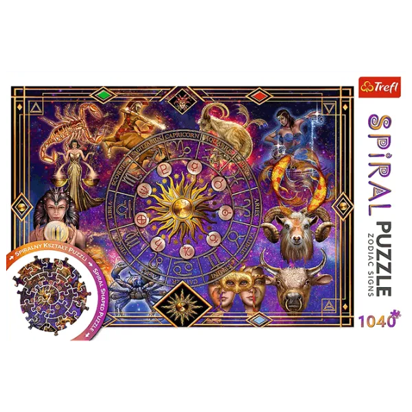 Puzzle Trefl Zodiac signs 12+/ Numărul de piese: 1040 photo 3 Puzzle Trefl Zodiac signs 12+/ Numărul de piese: 1040 photo 3