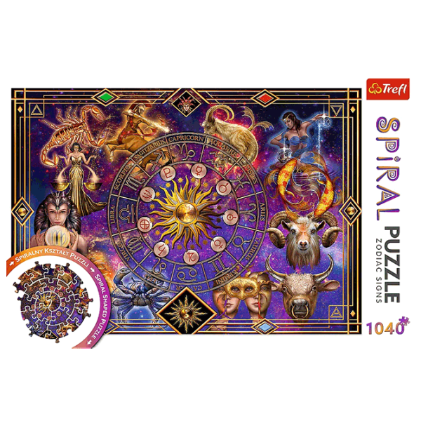 Puzzle Trefl Zodiac signs 12+/ Numărul de piese: 1040 photo 3 Puzzle Trefl Zodiac signs 12+/ Numărul de piese: 1040 photo 3