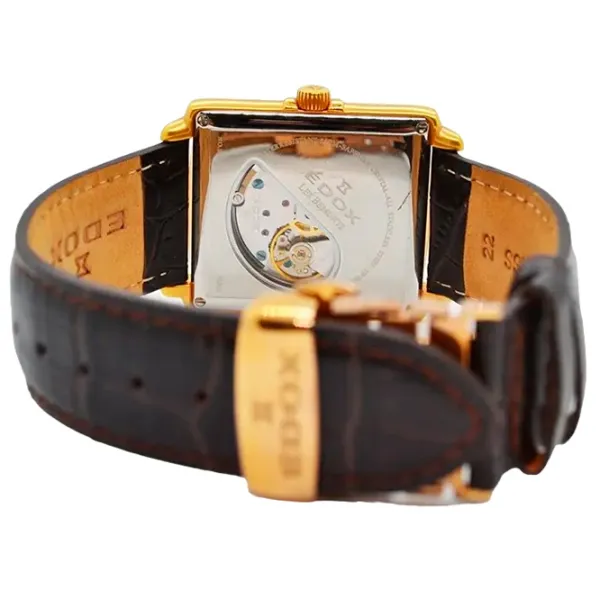 Ceas de mână pentru bărbați Edox 72010-37R-ABR Mecanic / 35 x 32 mm photo 4