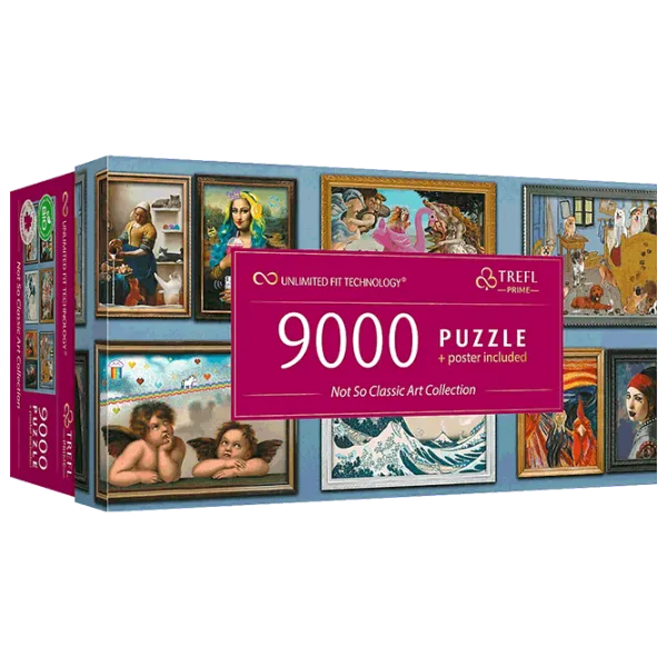 Puzzle Trefl Not So Classic Art Collection 12+/ Количество деталей: 9000 photo 1