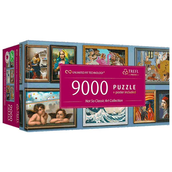 Puzzle Trefl Not So Classic Art Collection 12+/ Количество деталей: 9000 photo 1