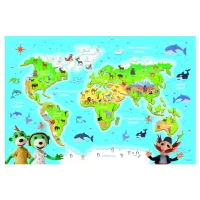 Puzzle Trefl Treflicks studiază lumea animală 4+/ Numărul de piese: 48