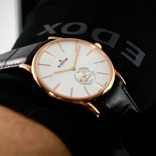 Наручные часы для мужчин Edox 72014-37R-AIR Механический / 40 мм photo 4 Наручные часы для мужчин Edox 72014-37R-AIR Механический / 40 мм photo 4