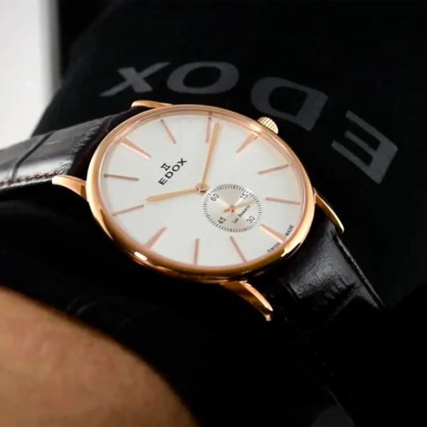 Наручные часы для мужчин Edox 72014-37R-AIR Механический / 40 мм photo 4 Наручные часы для мужчин Edox 72014-37R-AIR Механический / 40 мм photo 4