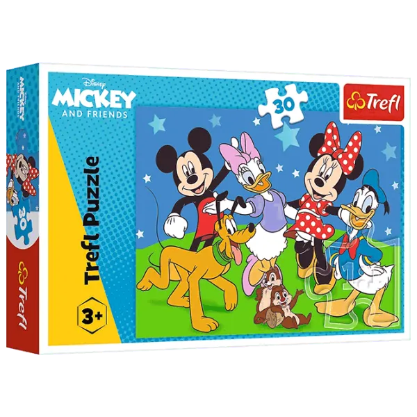 Puzzle Trefl Mouse things 3+/ Numărul de piese: 30 photo 1