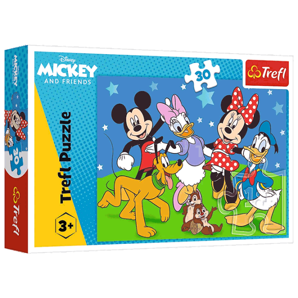 Puzzle Trefl Mouse things 3+/ Numărul de piese: 30 photo 1
