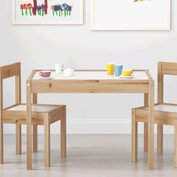 Set de mobilă pentru copii Ikea Latt Pine / unisex photo 3
