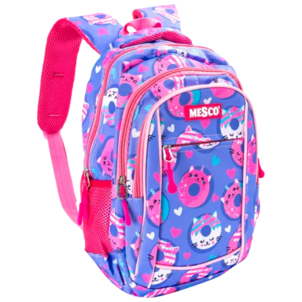Ghiozdan pentru copii Mesco Mes241403  / Pink Purple /  photo 1