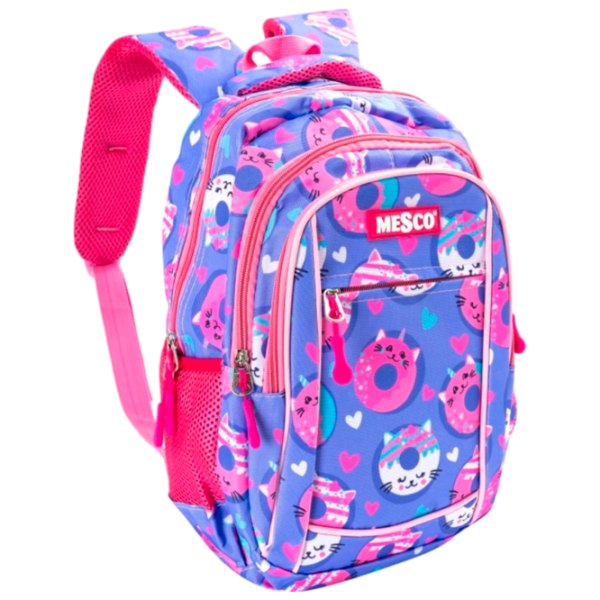 Ghiozdan pentru copii Mesco Mes241403  / Pink Purple /  photo 1