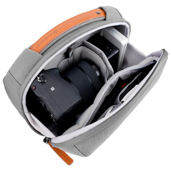 Geantă pentru aparat foto Vanguard Veo City CB24 GY Polister, neylon / Gray photo 3 Geantă pentru aparat foto Vanguard Veo City CB24 GY Polister, neylon / Gray photo 3