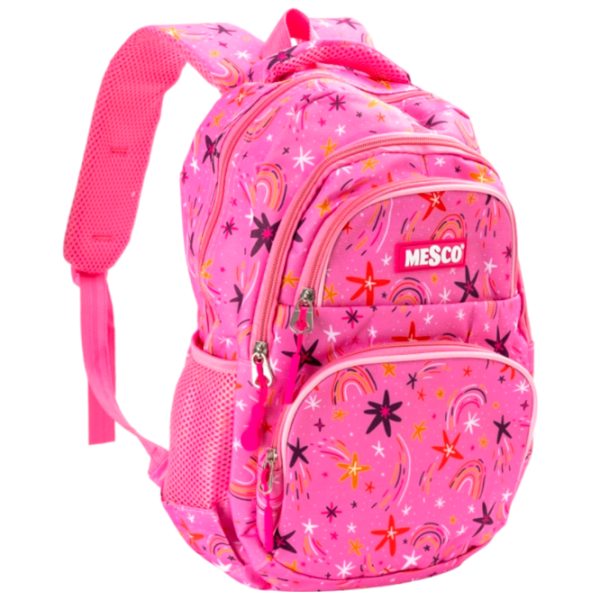 Ghiozdan pentru copii Mesco Mes241402  / Multicolor Pink /  photo 1
