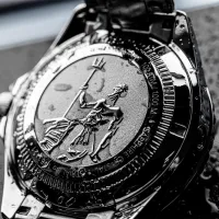 Ceas de mână pentru bărbați Edox 80120-3NM-ODN Mecanic / 44 mm photo 2