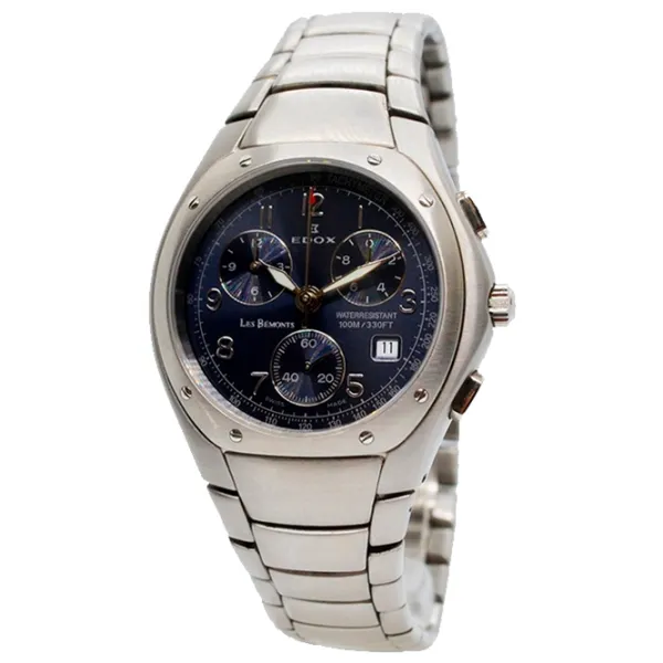 Ceas de mână pentru bărbați Edox 01305-3B-GB Cuarț / 40 mm photo 1 Ceas de mână pentru bărbați Edox 01305-3B-GB Cuarț / 40 mm photo 1