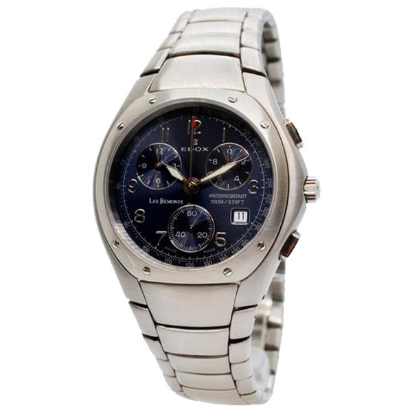Ceas de mână pentru bărbați Edox 01305-3B-GB Cuarț / 40 mm photo 1 Ceas de mână pentru bărbați Edox 01305-3B-GB Cuarț / 40 mm photo 1