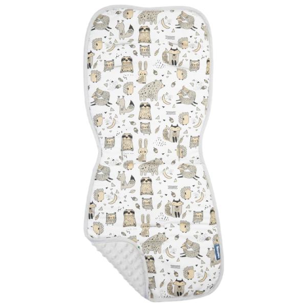 Salteluța pentru cărucior Sensillo Caretero  Bumbac / White photo 1