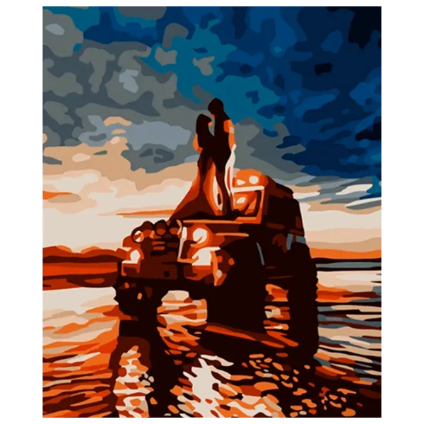 Pictură pe numere Strateg Cuplu pe o mașină 4823113842253 50 x 40 cm / Verticală photo 1 Pictură pe numere Strateg Cuplu pe o mașină 4823113842253 50 x 40 cm / Verticală photo 1