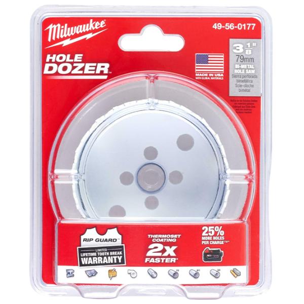 Коронка Milwaukee Hole Dozer Биметалл / 1/2" photo 2 Коронка Milwaukee Hole Dozer Биметалл / 1/2" photo 2